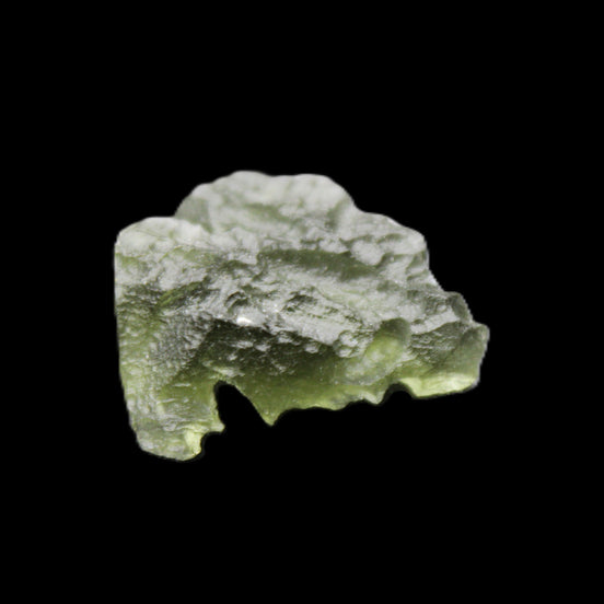 Moldavite (genuine with Certificate) 20*17*6mm 12ct 2.4g in sunlight - Rocks and Things Store