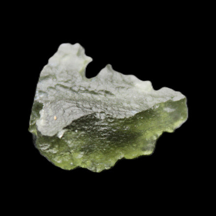 Moldavite (genuine with Certificate) 20*17*6mm 12ct 2.4g in sunlight - Rocks and Things Store