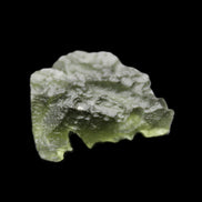 Moldavite (genuine with Certificate) 20*17*6mm 12ct 2.4g in sunlight - Rocks and Things Store