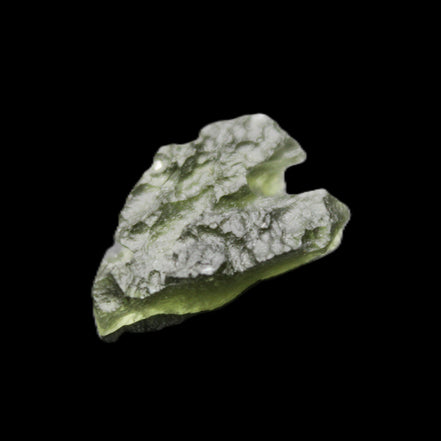 Moldavite (genuine with Certificate) 20*17*6mm 12ct 2.4g in sunlight - Rocks and Things Store
