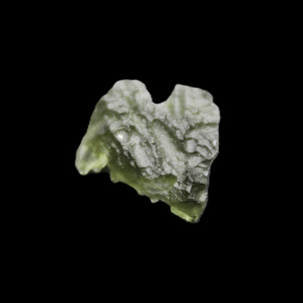 Moldavite (genuine with Certificate) 20*17*6mm 12ct 2.4g in sunlight - Rocks and Things Store