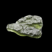 Moldavite (genuine with Certificate) 20*17*6mm 12ct 2.4g in sunlight - Rocks and Things Store