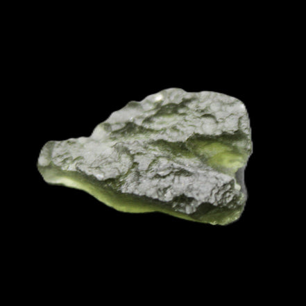 Moldavite (genuine with Certificate) 20*17*6mm 12ct 2.4g in sunlight - Rocks and Things Store