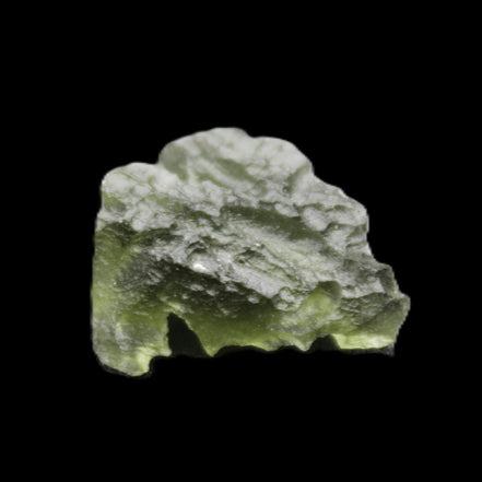 Moldavite (genuine with Certificate) 20*17*6mm 12ct 2.4g in sunlight - Rocks and Things Store