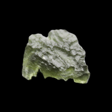 Moldavite (genuine with Certificate) 20*17*6mm 12ct 2.4g in sunlight - Rocks and Things Store