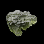 Moldavite (genuine with Certificate) 20*17*6mm 12ct 2.4g in sunlight - Rocks and Things Store