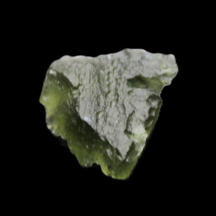 Moldavite (genuine with Certificate) 20*17*6mm 12ct 2.4g in sunlight - Rocks and Things Store