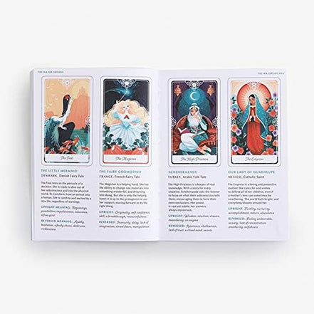 Tarot of the Divine: A Deck and Guidebook Inspired by Deities, Folklore, and Fairy Tales from Around the World in sunlight - Rocks and Things Store