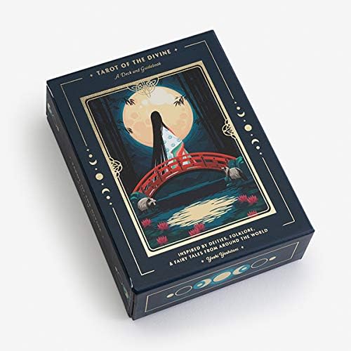 Tarot of the Divine: A Deck and Guidebook Inspired by Deities, Folklore, and Fairy Tales from Around the World in sunlight - Rocks and Things Store