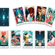 Tarot of the Divine: A Deck and Guidebook Inspired by Deities, Folklore, and Fairy Tales from Around the World in sunlight - Rocks and Things Store