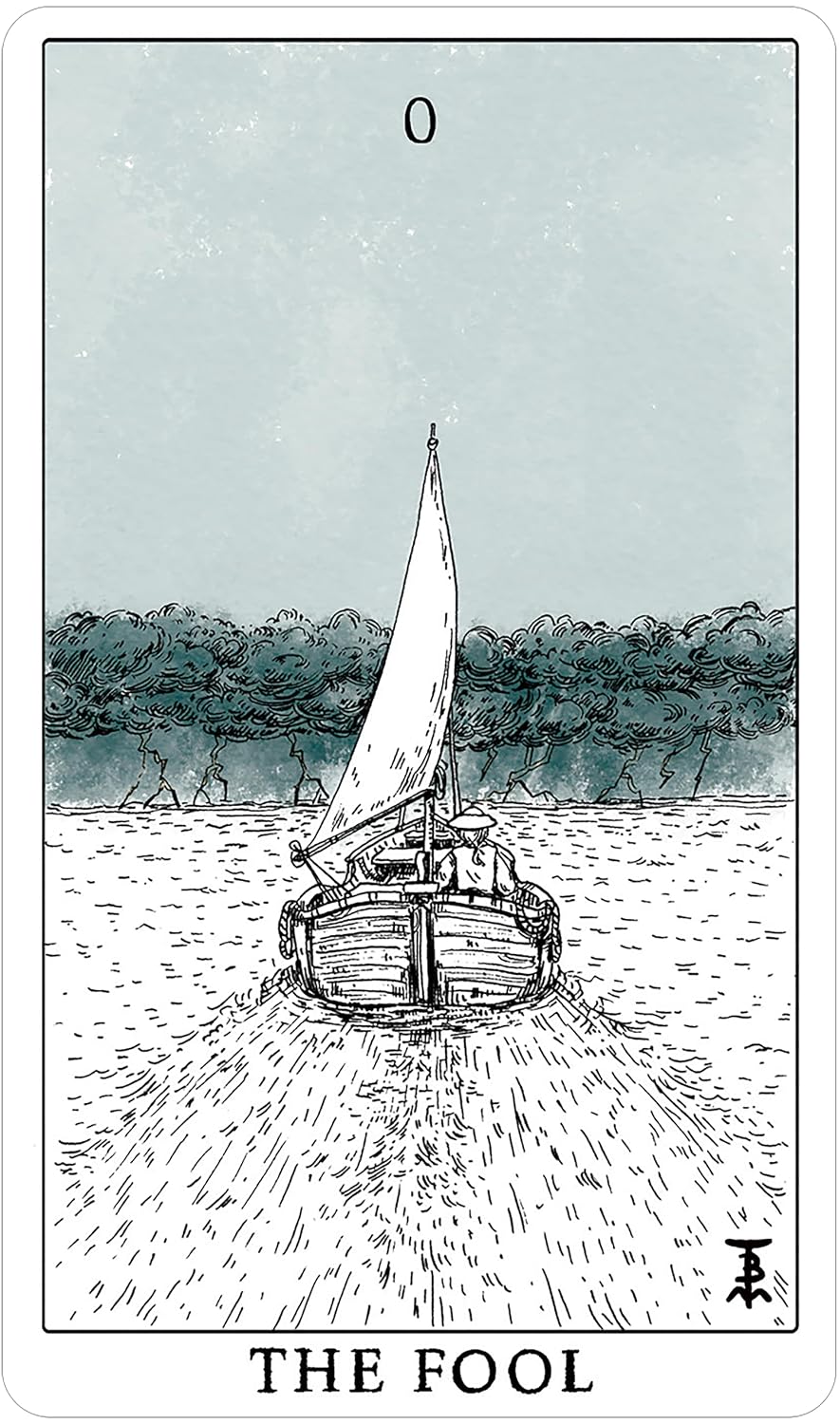 Tempest Tarot Deck in sunlight - Rocks and Things Store