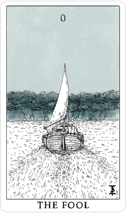 Tempest Tarot Deck in sunlight - Rocks and Things Store