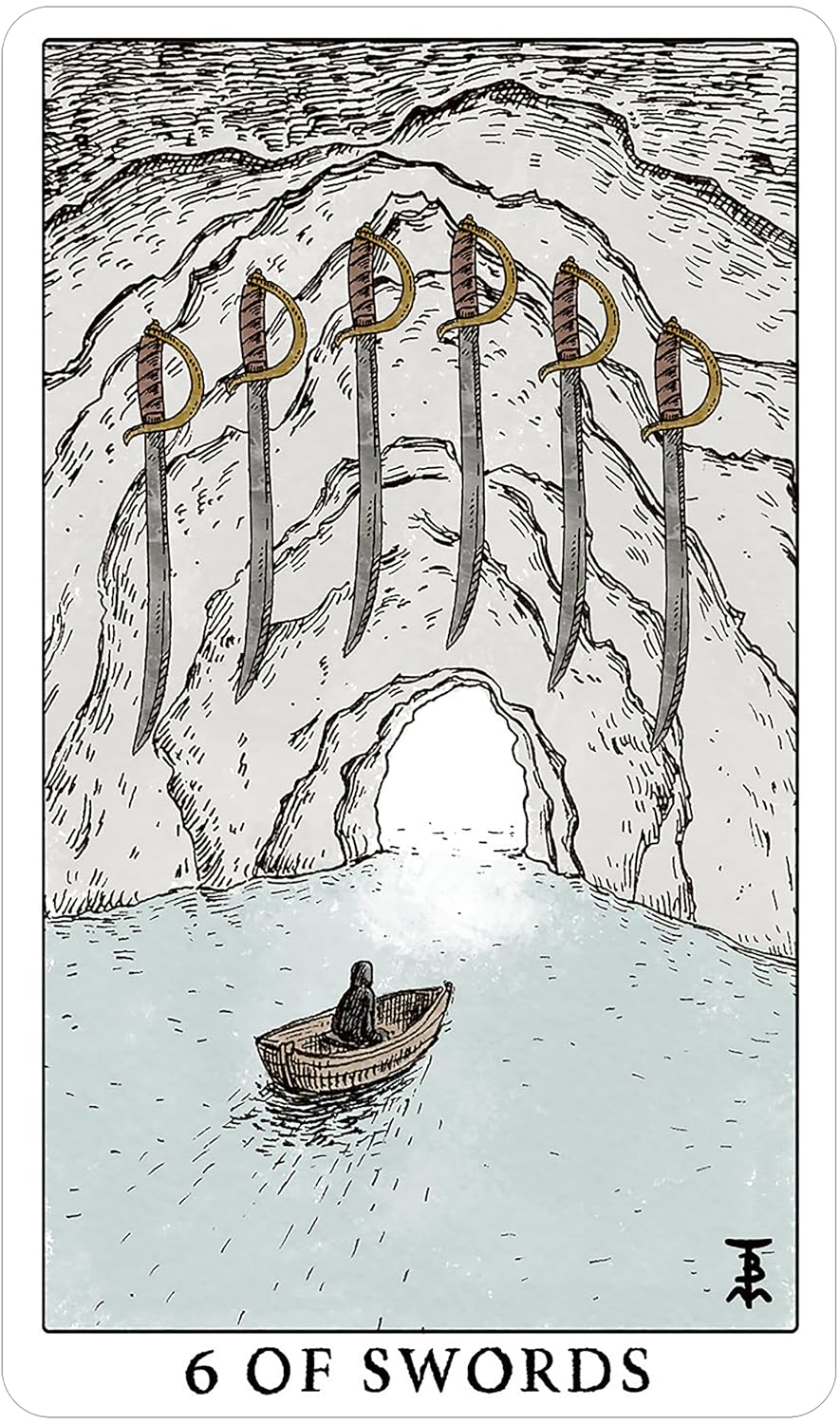 Tempest Tarot Deck in sunlight - Rocks and Things Store