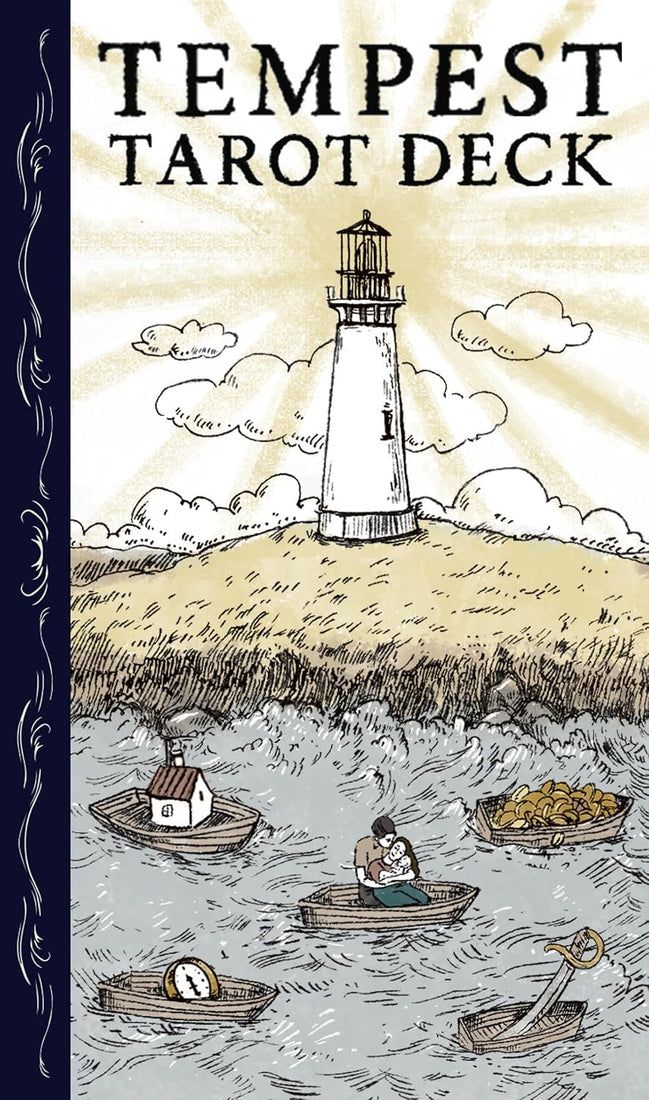 Tempest Tarot Deck in sunlight - Rocks and Things Store