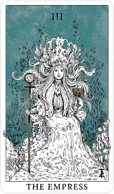 Tempest Tarot Deck in sunlight - Rocks and Things Store