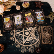 Classic Tarot Cards for Beginners with Meanings, Durable Deck and Guide Book in sunlight - Rocks and Things Store