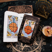 Classic Tarot Cards for Beginners with Meanings, Durable Deck and Guide Book in sunlight - Rocks and Things Store