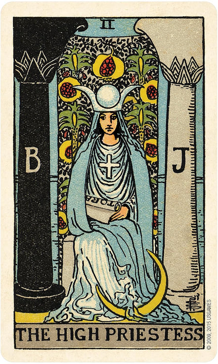 Smith-Waite Tarot Centennial Deck in sunlight - Rocks and Things Store