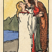 Smith-Waite Tarot Centennial Deck in sunlight - Rocks and Things Store