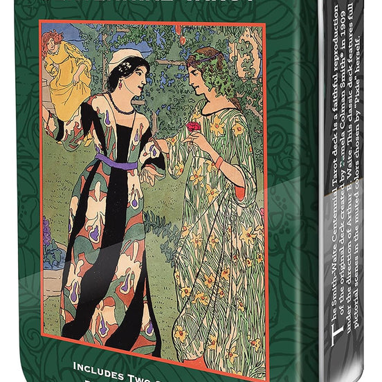 Smith-Waite Tarot Centennial Deck in sunlight - Rocks and Things Store