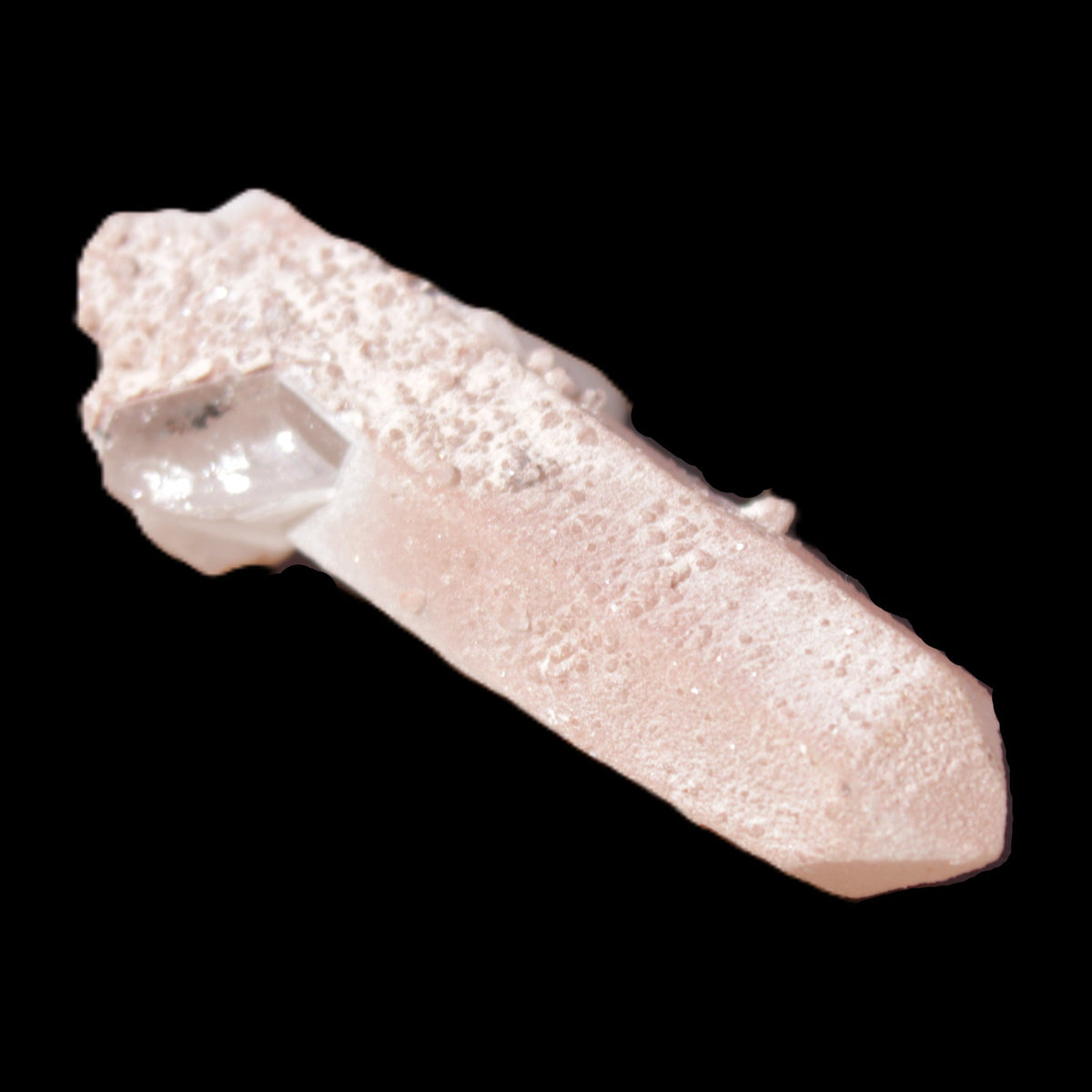 Red Quartz crystal specimen 21*11*42mm 9.5g in sunlight - Rocks and Things Store