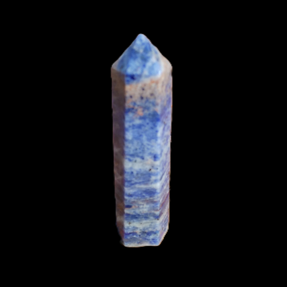Sodalite wand 19*23*90mm 86g in sunlight - Rocks and Things Store