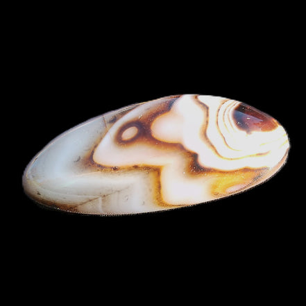 Crazy Lace Sardonyx Agate 41*15*12mm 15g in sunlight - Rocks and Things Store