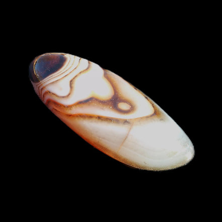 Crazy Lace Sardonyx Agate 41*15*12mm 15g in sunlight - Rocks and Things Store