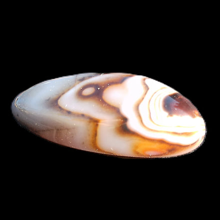 Crazy Lace Sardonyx Agate 41*15*12mm 15g in sunlight - Rocks and Things Store