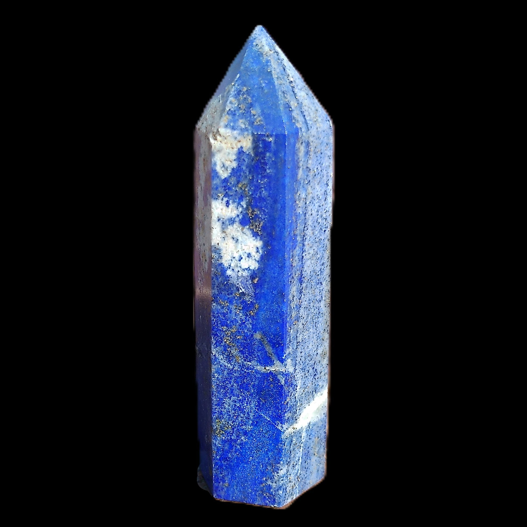Lapis Lazuli wand 75*25*21mm 75g in sunlight - Rocks and Things Store