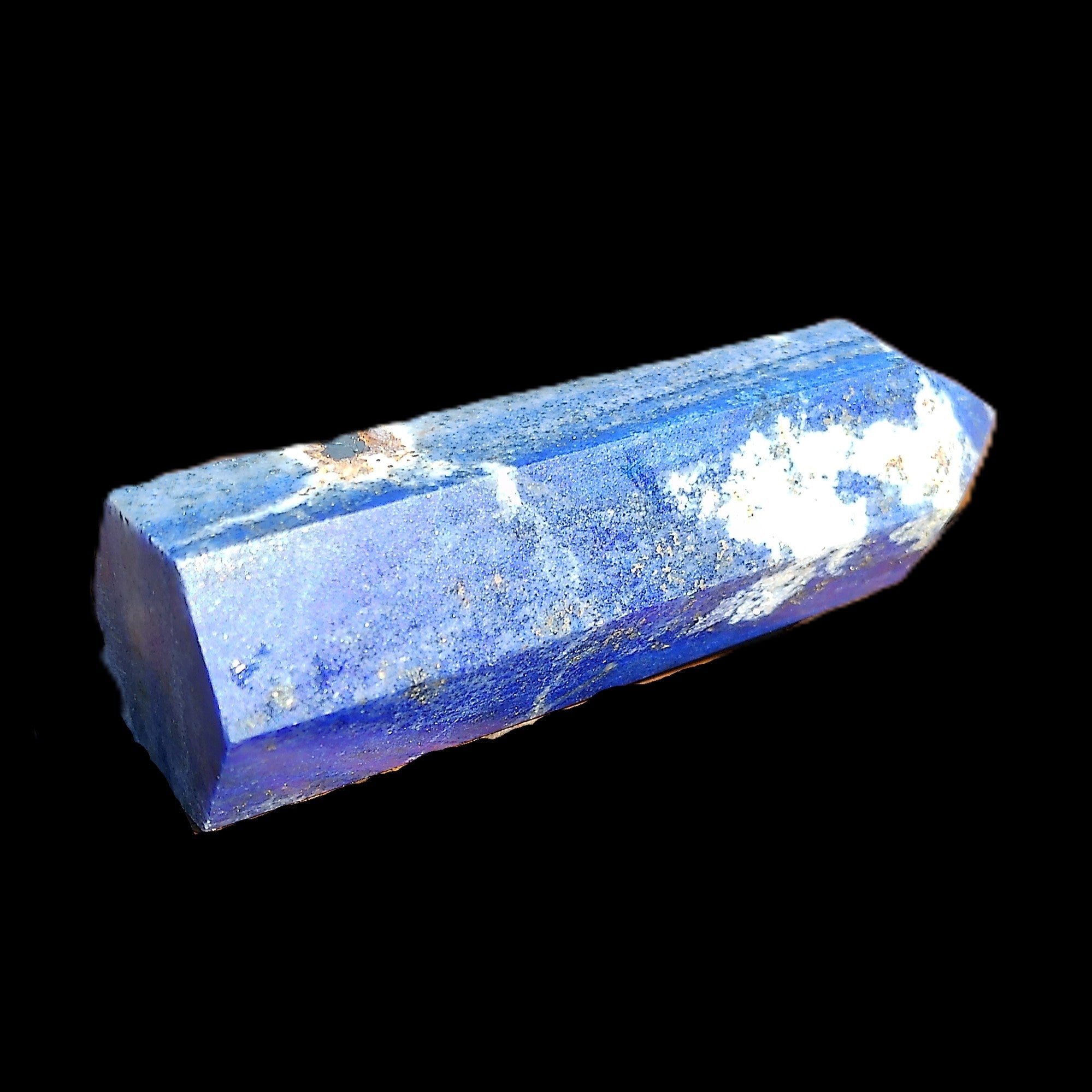 Lapis Lazuli wand 75*25*21mm 75g in sunlight - Rocks and Things Store
