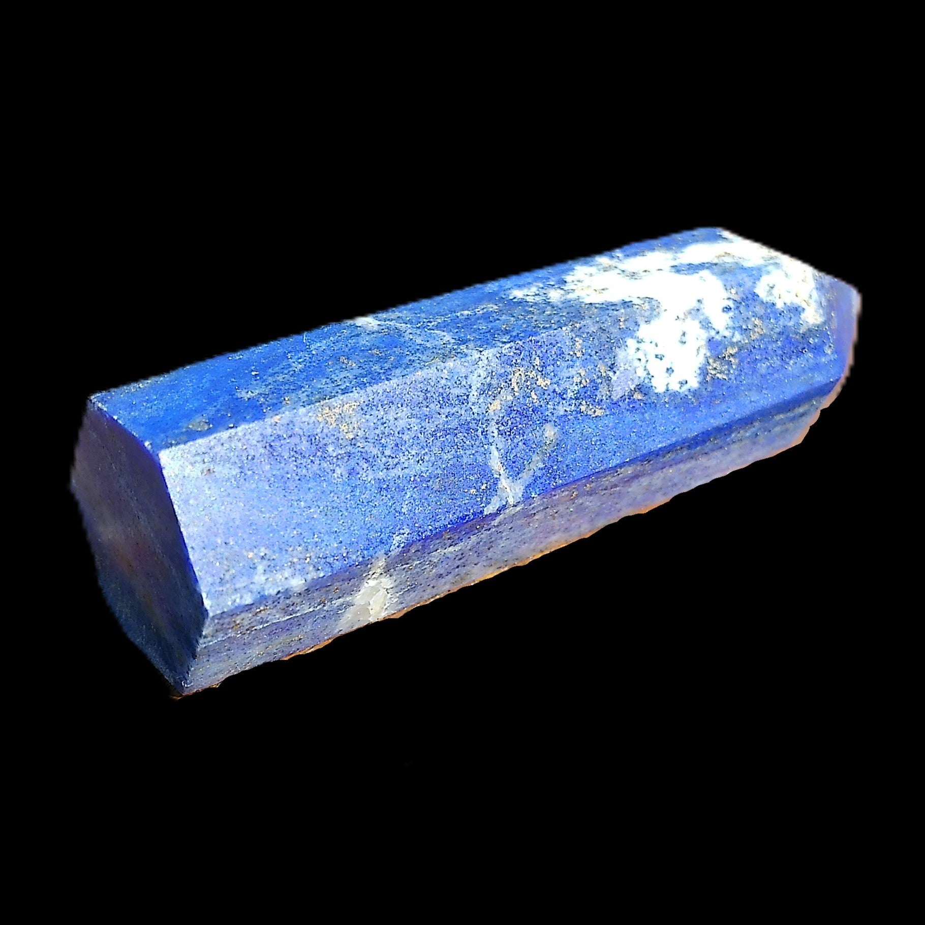 Lapis Lazuli wand 75*25*21mm 75g in sunlight - Rocks and Things Store