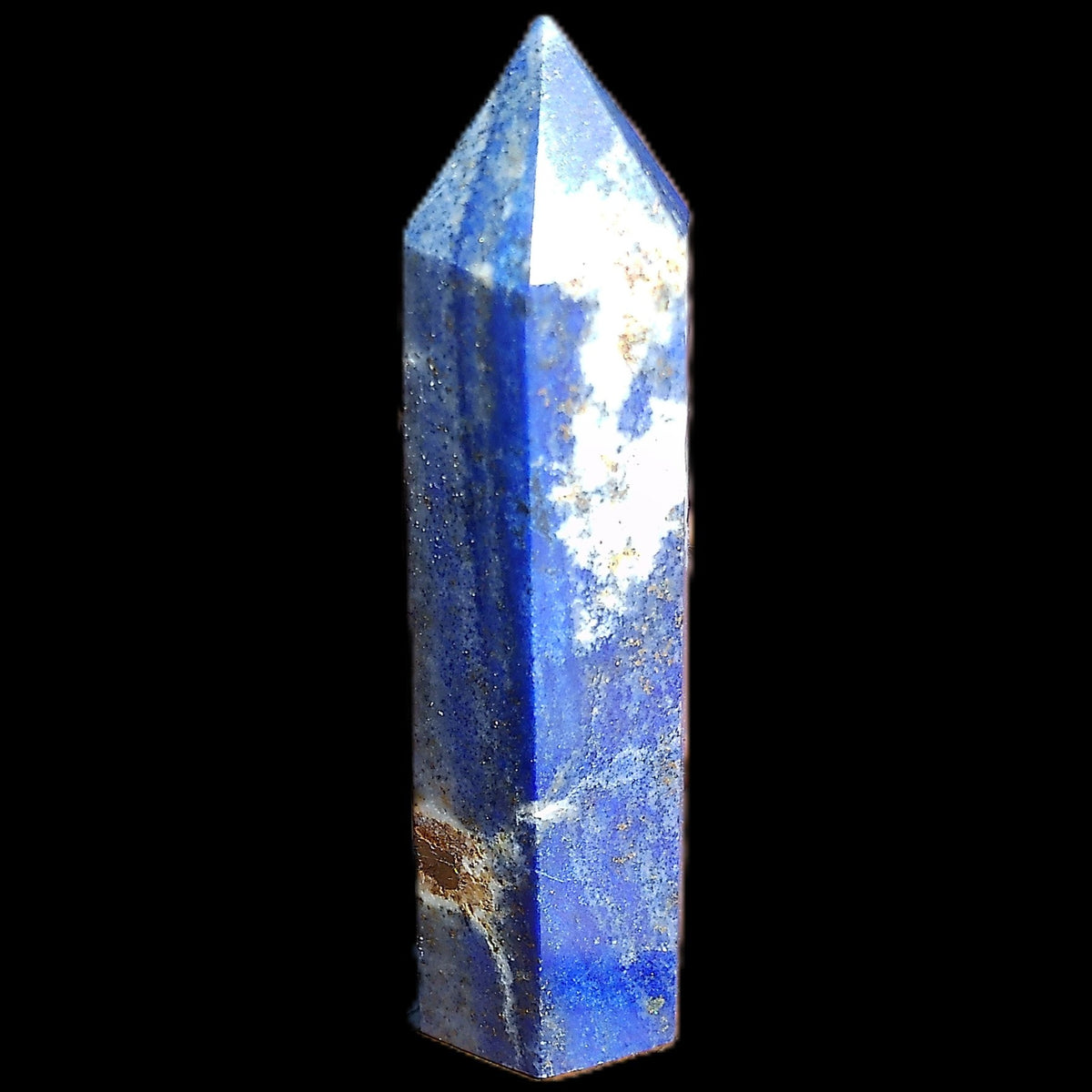 Lapis Lazuli wand 75*25*21mm 75g in sunlight - Rocks and Things Store