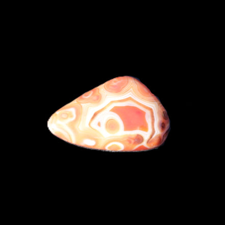 Crazy Lace Agate from Madagascar 36*23*6mm 11g in sunlight - Rocks and Things Store