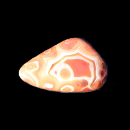 Crazy Lace Agate from Madagascar 36*23*6mm 11g in sunlight - Rocks and Things Store