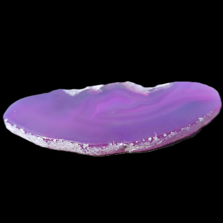 Agate geode slice 50*26*5mm 15g in sunlight - Rocks and Things Store