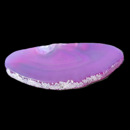 Agate geode slice 50*26*5mm 15g in sunlight - Rocks and Things Store