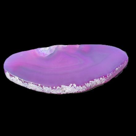 Agate geode slice 50*26*5mm 15g in sunlight - Rocks and Things Store