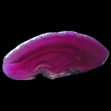 Agate geode slice 50*26*5mm 15g in sunlight - Rocks and Things Store