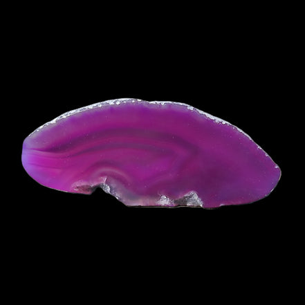 Agate geode slice 50*26*5mm 15g in sunlight - Rocks and Things Store