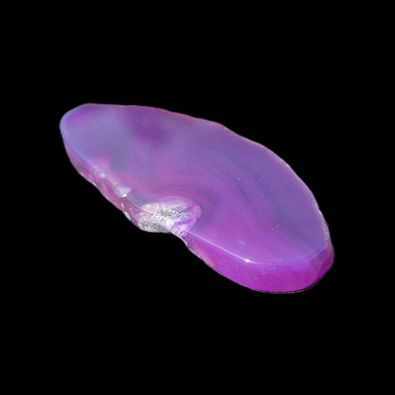 Agate geode slice 50*26*5mm 15g in sunlight - Rocks and Things Store