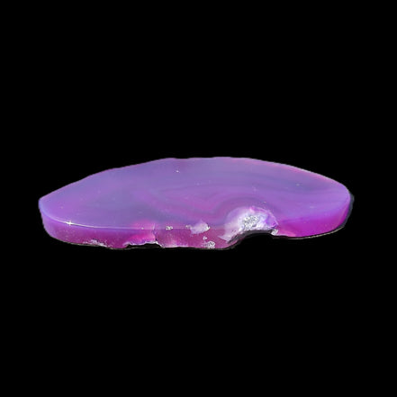 Agate geode slice 50*26*5mm 15g in sunlight - Rocks and Things Store