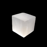 Selenite cube 20-22mm 23-28g in sunlight - Rocks and Things Store