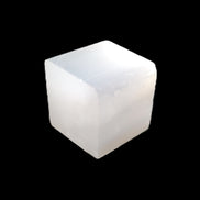 Selenite cube 20-22mm 23-28g in sunlight - Rocks and Things Store