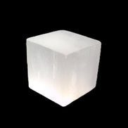 Selenite cube 20-22mm 23-28g in sunlight - Rocks and Things Store