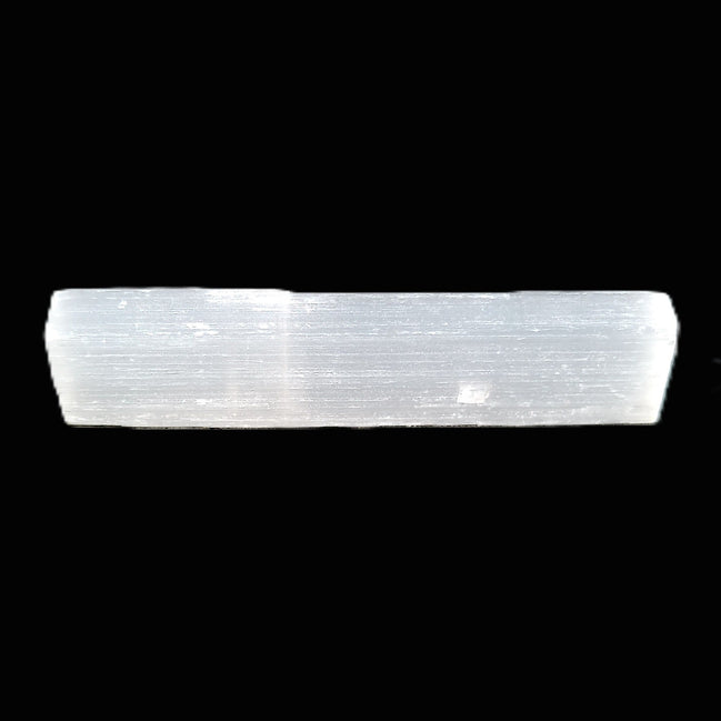 Selenite rod 55mm 7/9g in sunlight - Rocks and Things Store