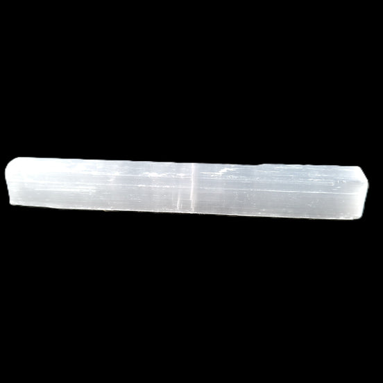 Selenite rod 83*9*9mm 17g in sunlight - Rocks and Things Store