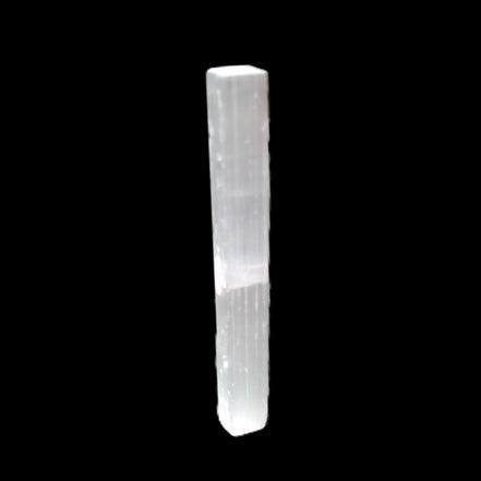Selenite rod 83*9*9mm 17g in sunlight - Rocks and Things Store