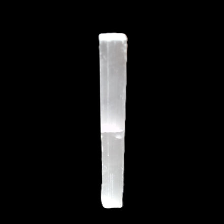 Selenite rod 83*9*9mm 17g in sunlight - Rocks and Things Store