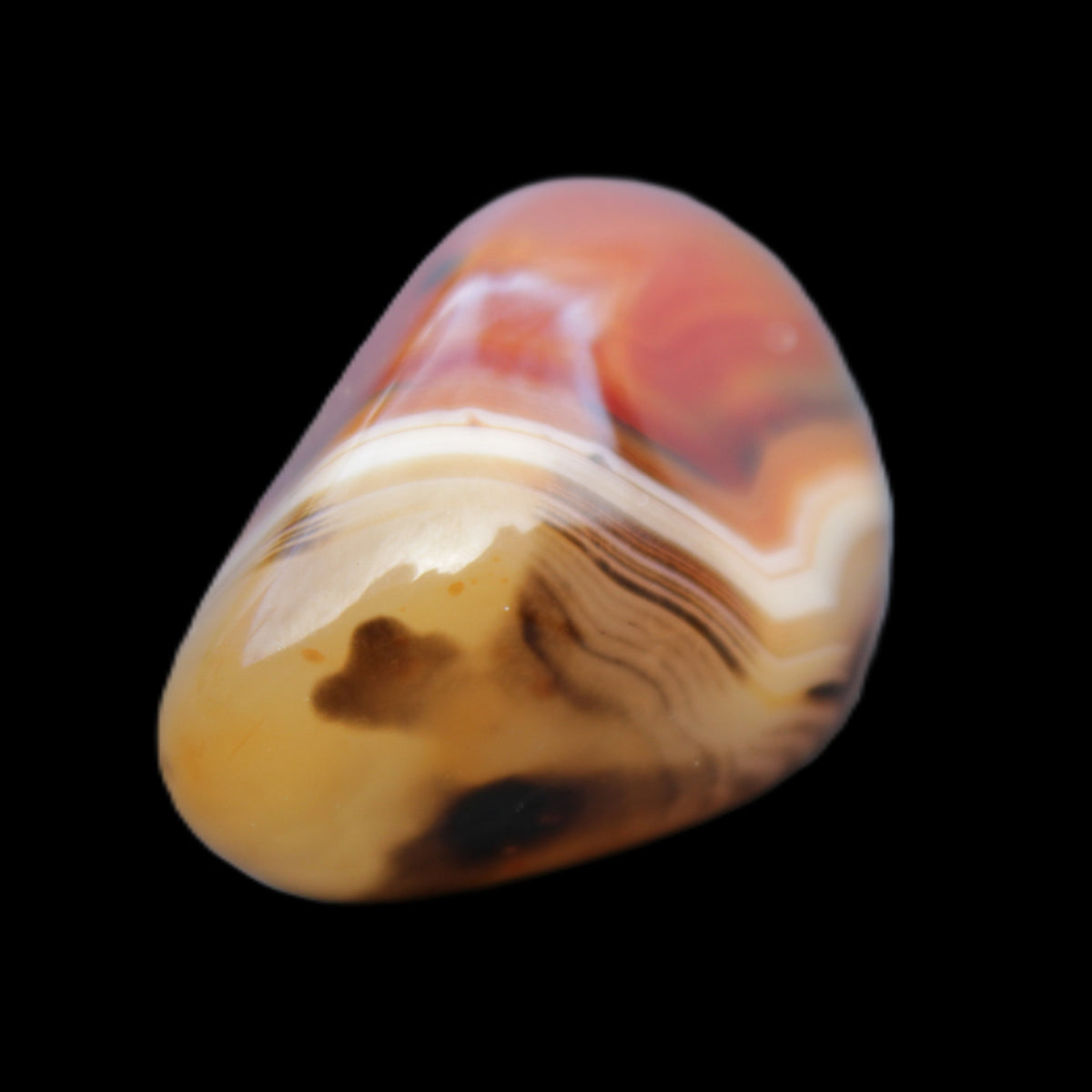 Crazy Lace Agate 50*27*24mm 44g in sunlight - Rocks and Things Store